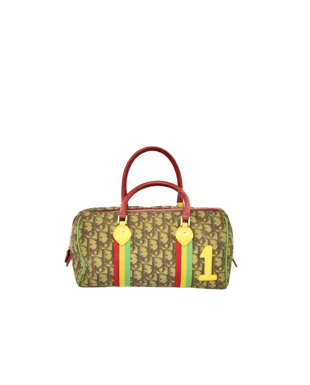 Dior Vintage Rasta Bowling Bag #372747D60B